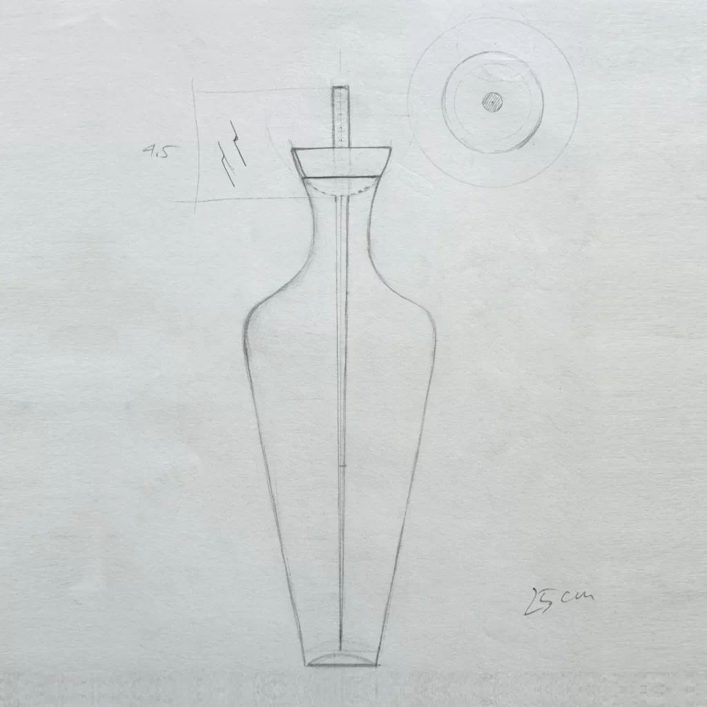 construction sketch of vessel with foil -2