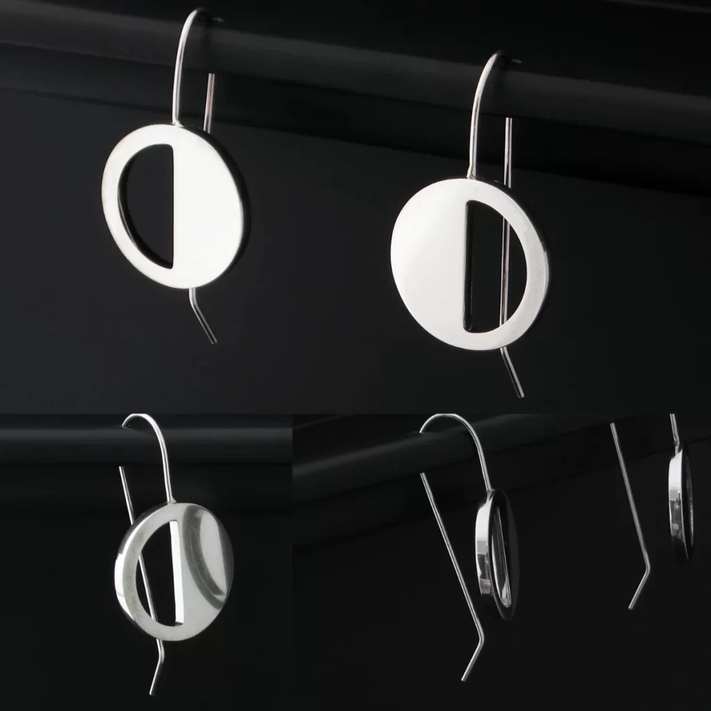 circle series earrings 3 of 4