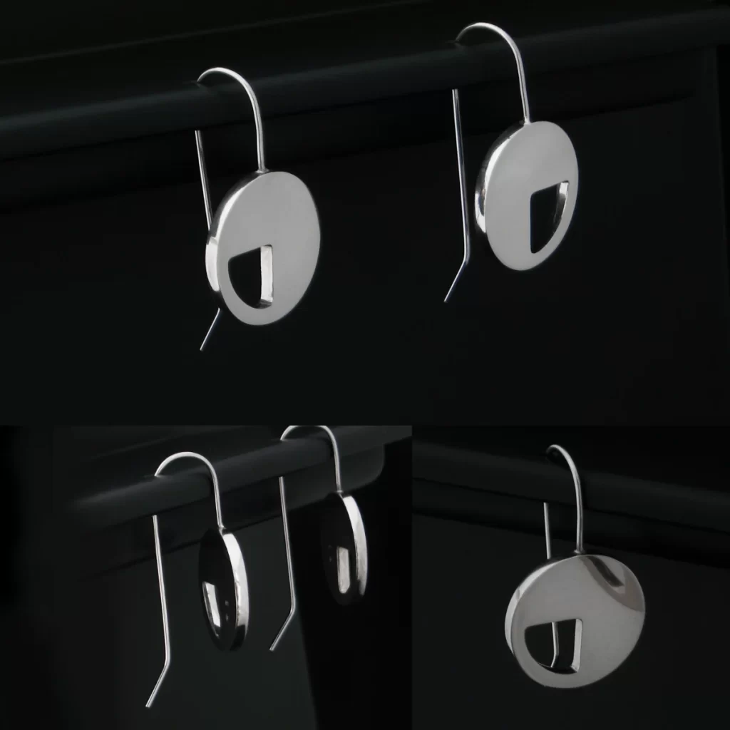 circle series earrings 4 of 4