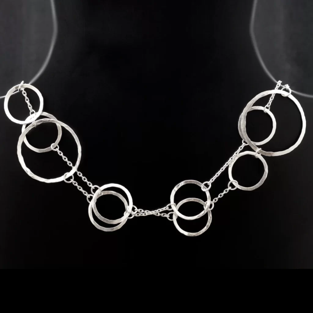 circles, circles and chain doubled up