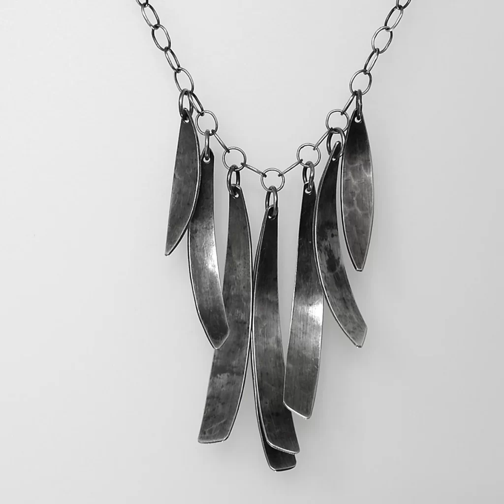 feathery necklace