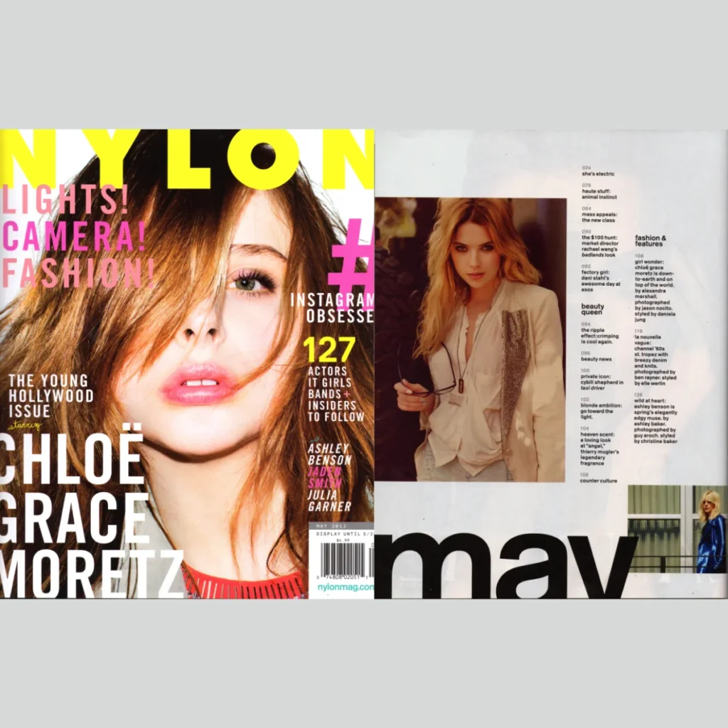 Nylon Magazine May 20221 cover