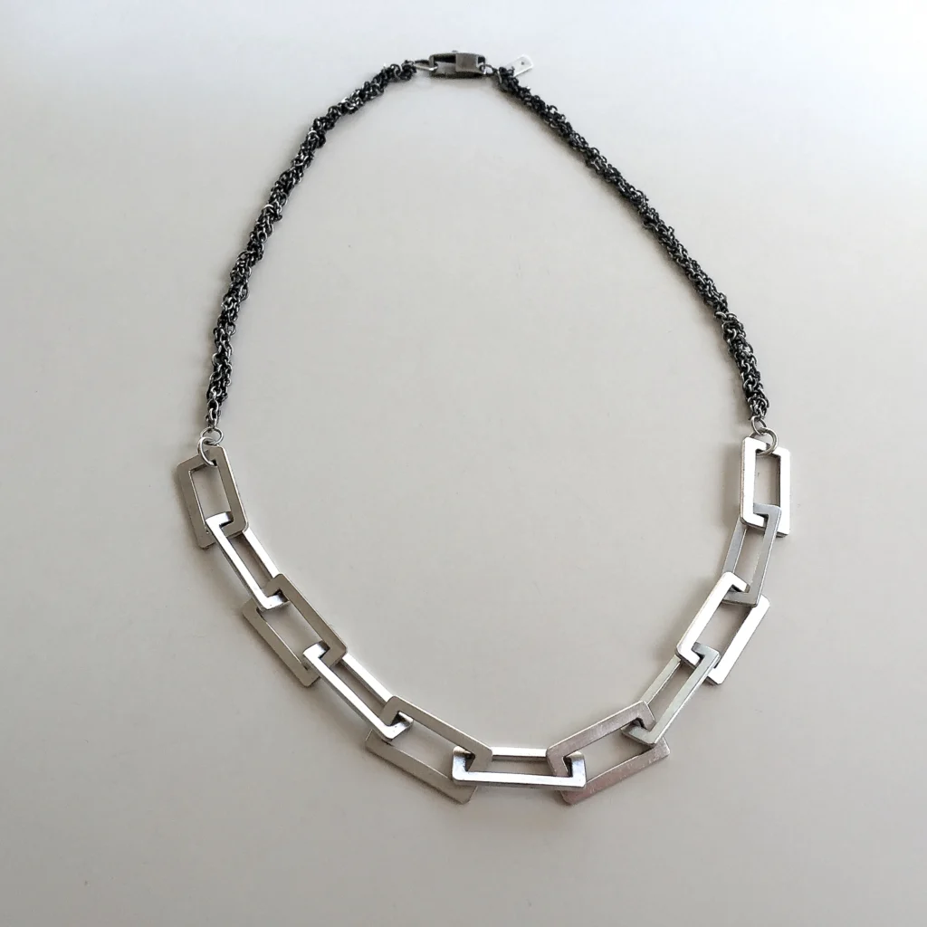 eleven rectangles necklace