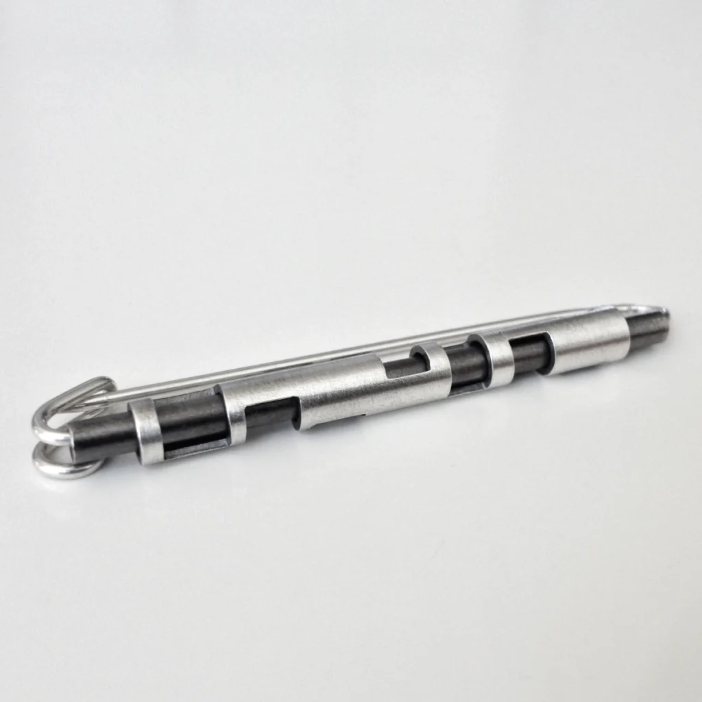 round tubed galactica pin