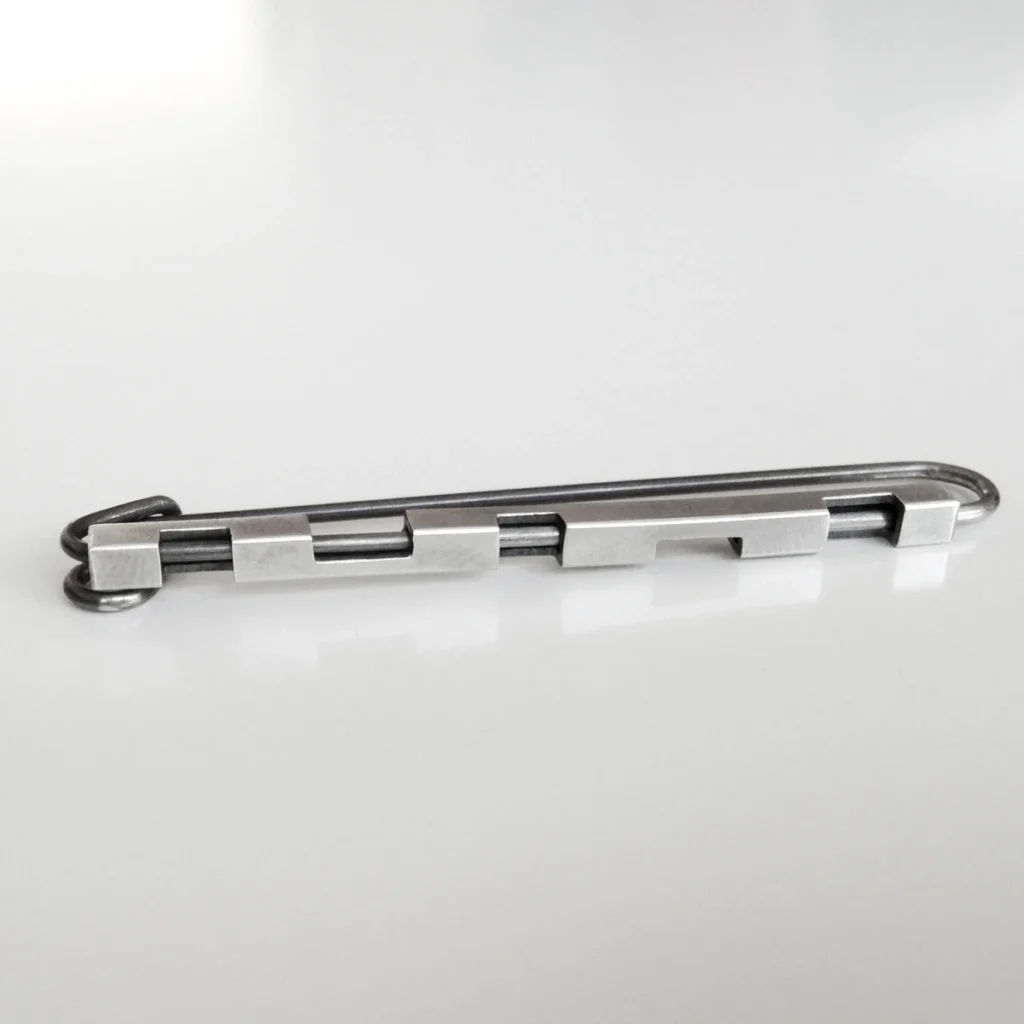 square tubed galactica pin