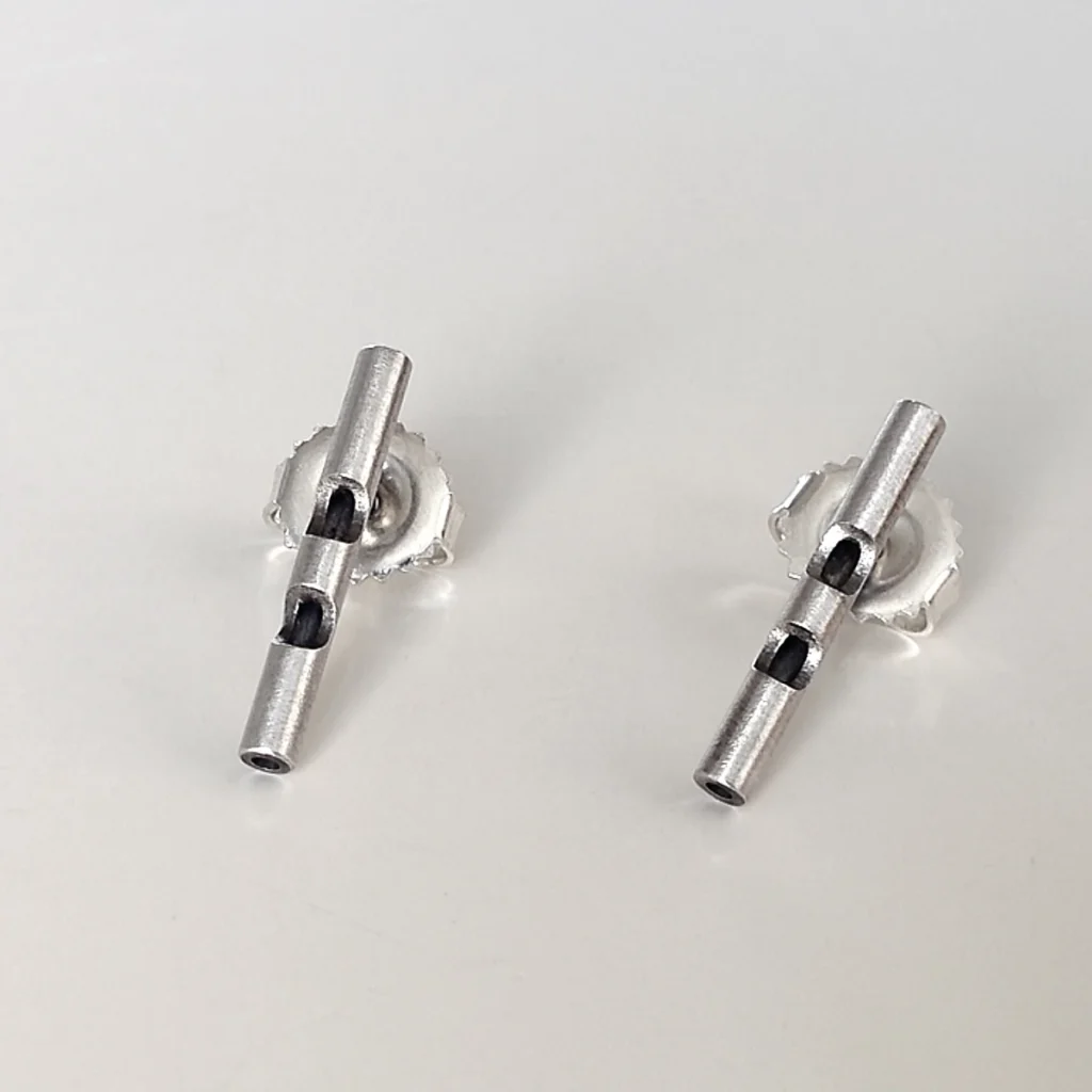 tubed galactica earrings 2