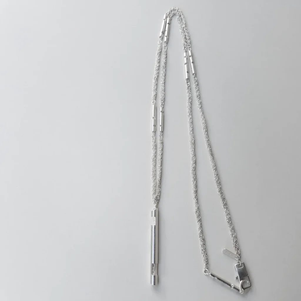 tubes and braids chain long folded