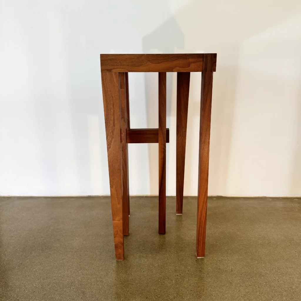 walnut side table 1a