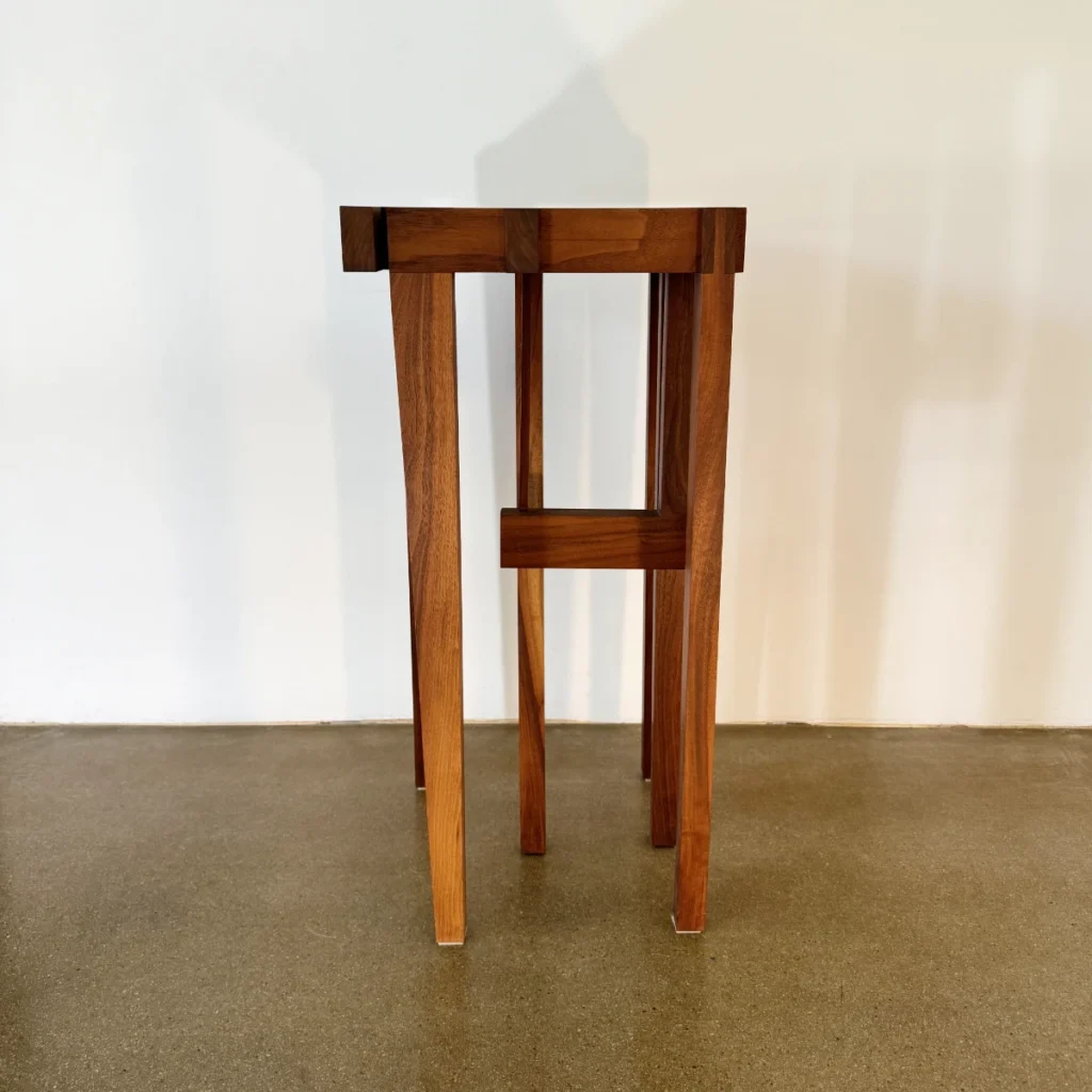 walnut side table 1c