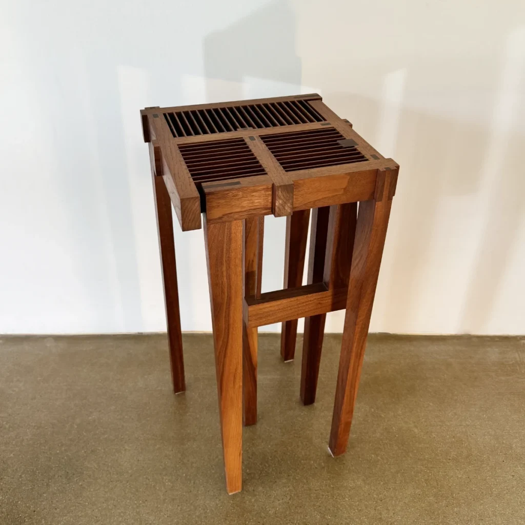 walnut side table 2