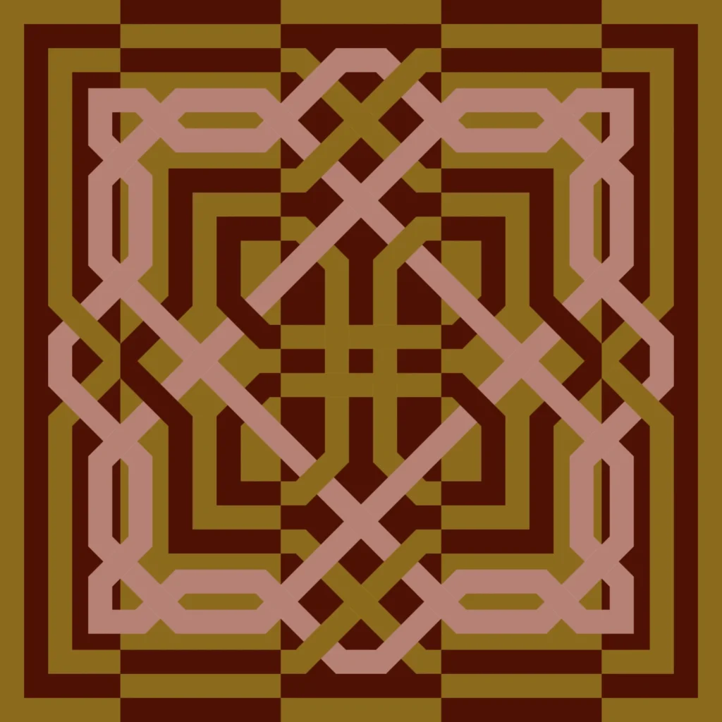 blush moresque - digital art