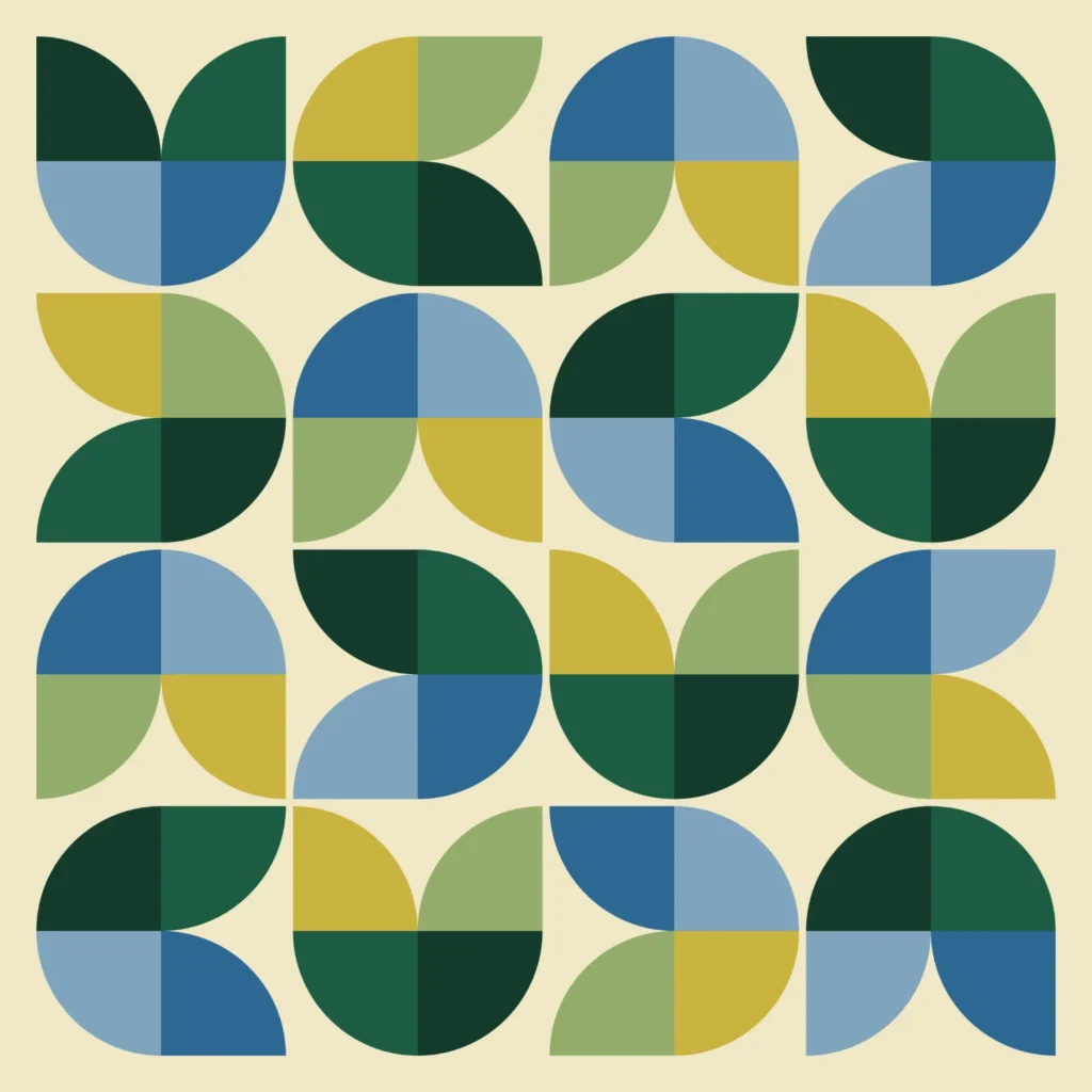 cool tulip pattern - digital art