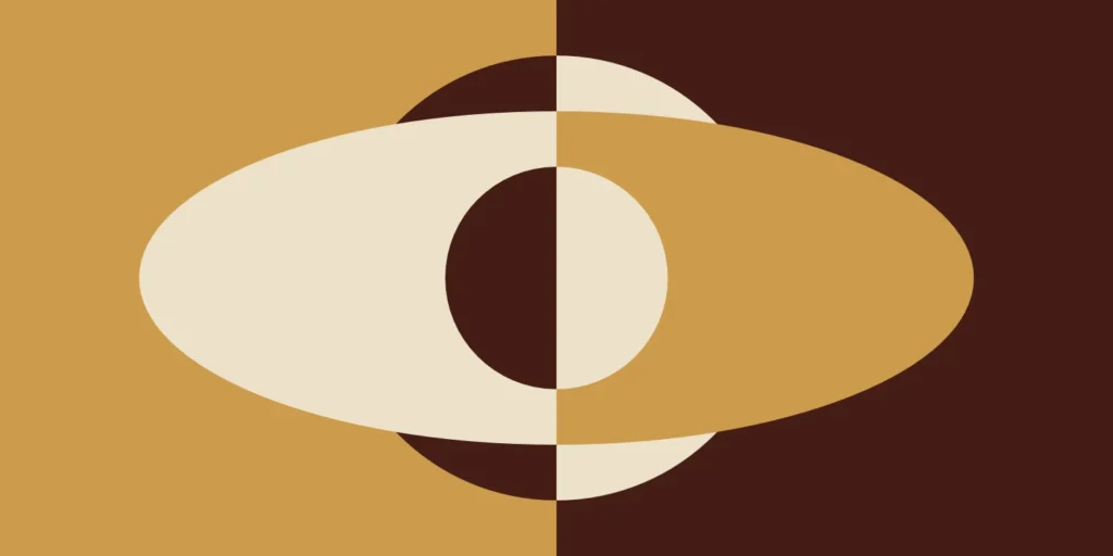 orbital design - brown