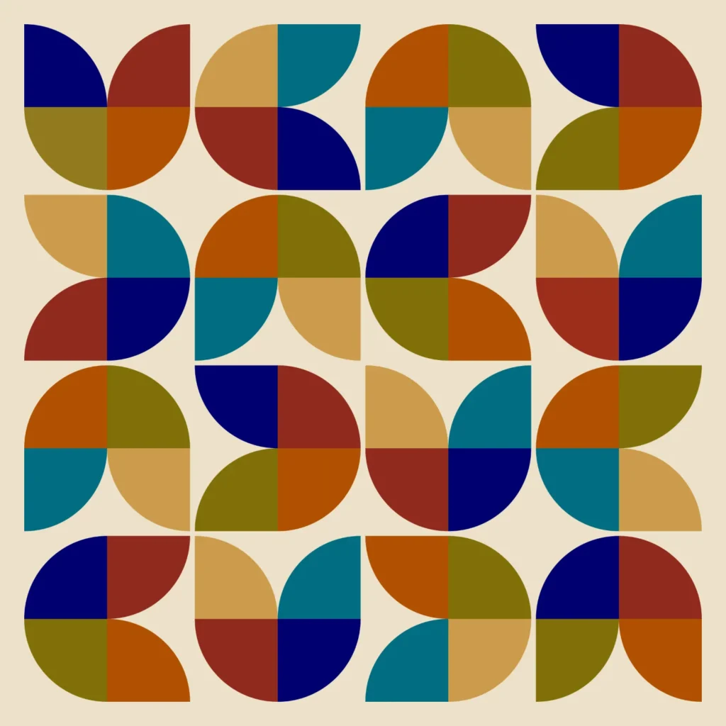 original tulip pattern - digital art