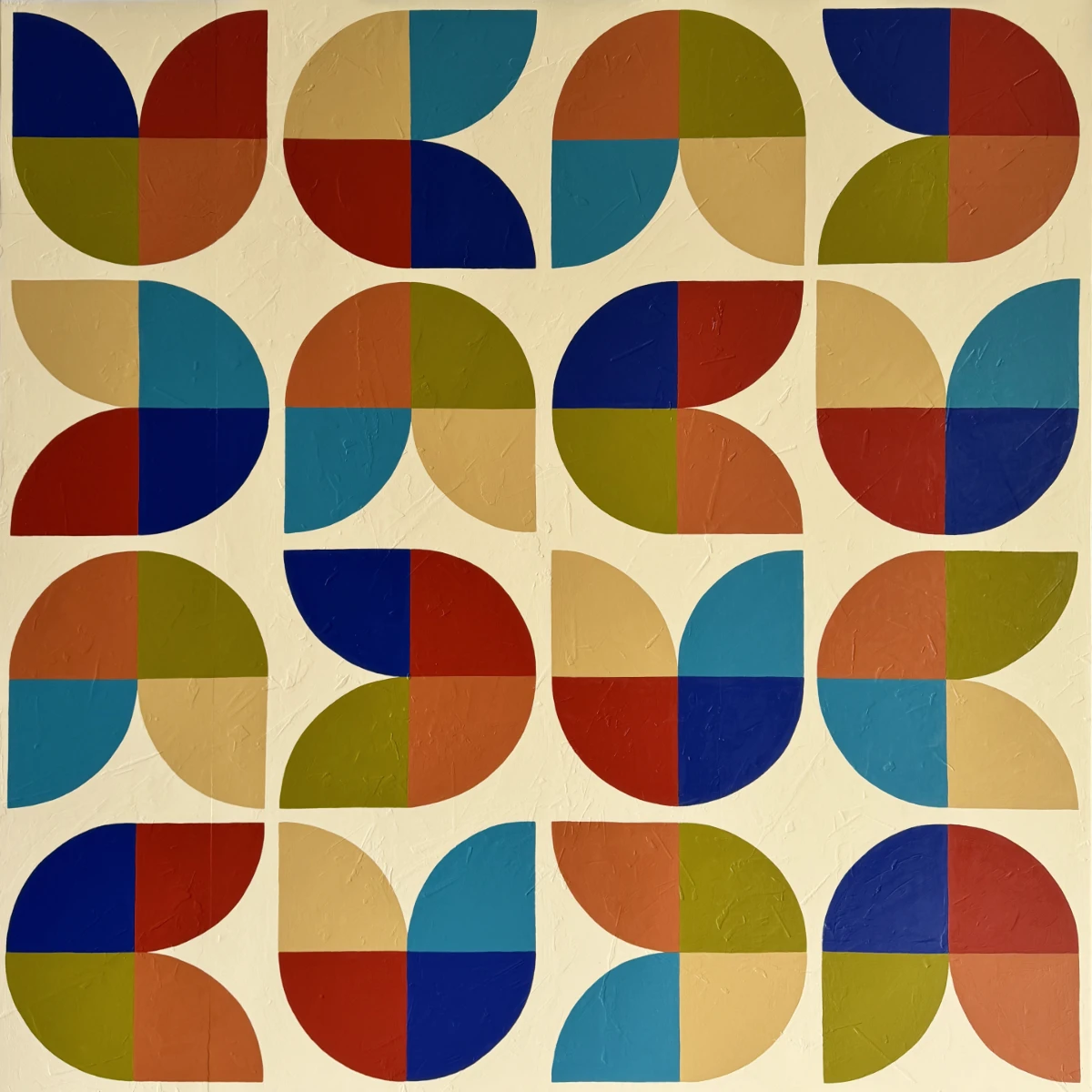 tulip pattern painting